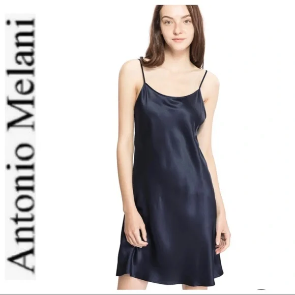 Antonio Melani Satin Chemise Slip